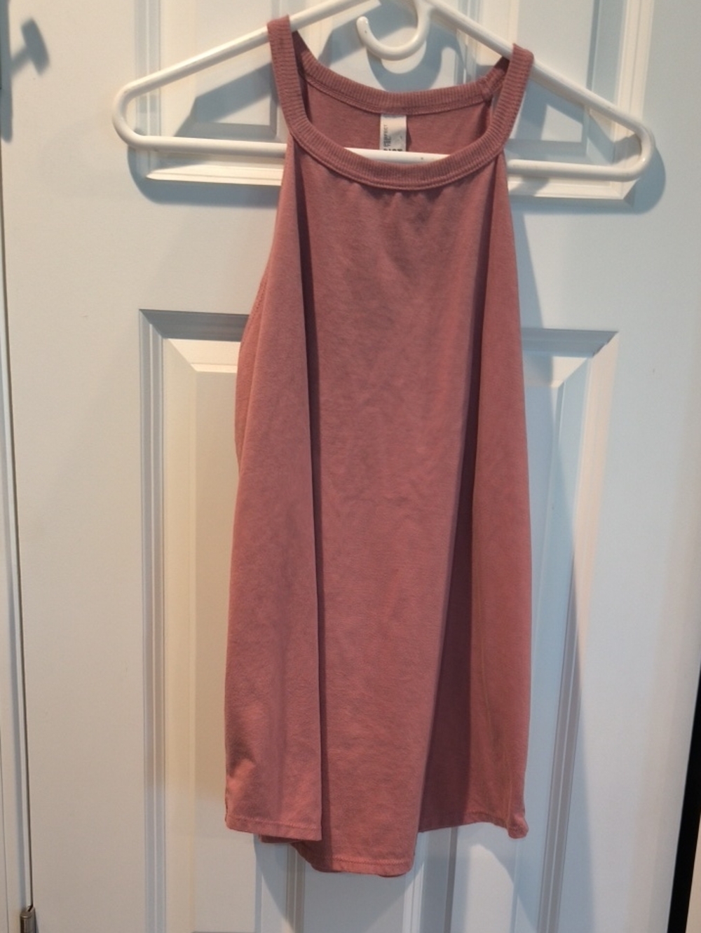 District Mauve High-Neck Tank